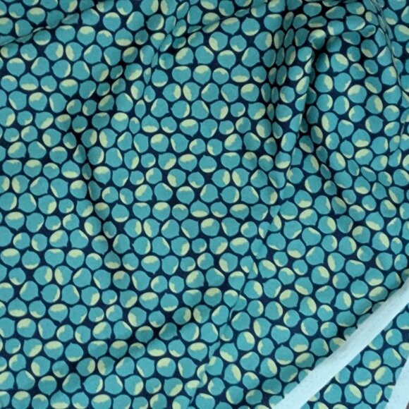 "Jumble Turquoise" Cotton Fabric by Brandon Mably for Kaffe Fassett - 2.25 Yards - Picture 1 of 4